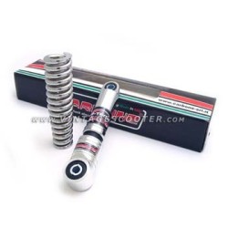 Kit amortisseur avant alu,CNC renforçé + ressort renforçé 125 GTR - SPRINT - RALLY - TS